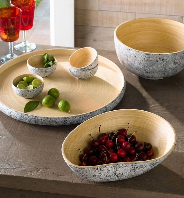 Heie Artikel Soai Bambus Servier schalen Mango Form Eierschale Inlay  Geschirr Grohandel Suppen teller Made in Vietnam| Alibaba.com
