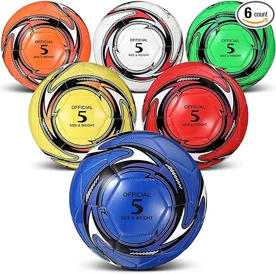 卸売カスタマイズ高品質プロトレーニングマッチプロモーション5サッカーボールPU PVC Futbalインフレータブルサッカーボール