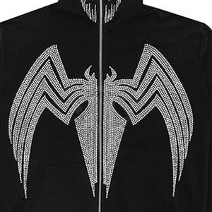 Sudadera con Capucha de Forro Polar 100% Algodón con Cierre y Pedrería para Hombre, Informal de Invierno, Fabricada en Pakistán, Alta Calidad - Product Image 6