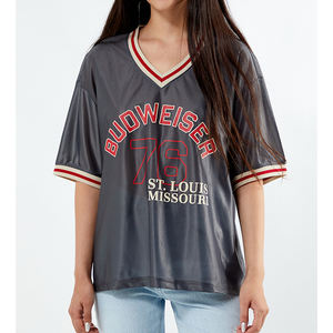 Camisetas de Hip Hop para hombre, camiseta de malla sublimada personalizada, camiseta de fútbol de malla de secado rápido transpirable con precios al por mayor - Product Image 1