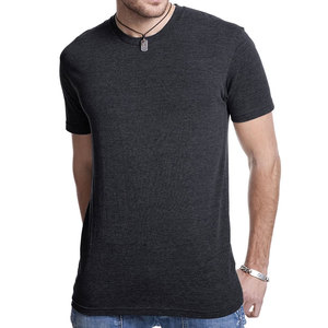 Design personnalisé vierge 70 coton 30 polyester col rond t-shirt impression logo hommes t-shirt pour hommes personnalisé hommes femmes t-shirts - Product Image 4