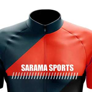 Uniformes de Ciclismo Personalizados Más Populares para Hombre, Tallas Grandes, Secado Rápido, Transpirables, Spandex/Poliéster, Buen Precio, Impresión de Logotipo Personalizado - Product Image 2