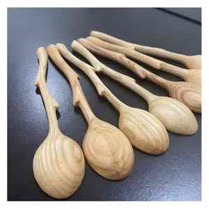 Ensemble de cuillères en bois de haute qualité Ustensiles de cuisine écologiques du Vietnam Faits à la main et durables, idéaux pour un usage domestique et l'exportation en gros - Product Image 4