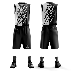 Nuevo 2025 Uniforme de baloncesto de calidad superior al por mayor Conjunto de nuevo estilo Logotipo personalizado Impreso Transpirable Ropa deportiva totalmente personalizada - Product Image 1