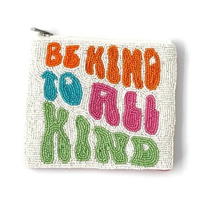 Monedero Creativo Hecho a Mano con Cuentas, Cartera con Cremallera Personalizada, Bordado de Béisbol, Bolsa de Cuentas de Semillas, Compacto, Ecológico, con Cremallera, para Regalo - Product Image 3