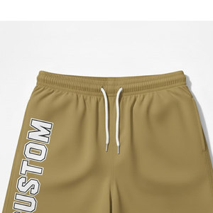 Pantalones Cortos de Satén Personalizados para Hombre con Bordado, Tela Transpirable para Entrenamientos, Gimnasio y Uso Casual - Product Image 5