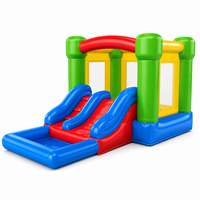 Château gonflable de bonne qualité à bas prix avec toboggan, en PVC, centre de jeux pour enfants, utilisation en extérieur