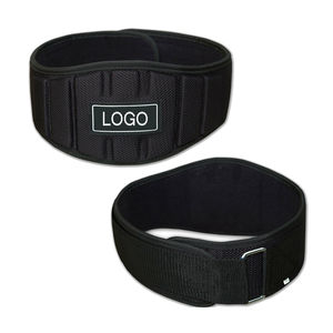 Cinturón de levantamiento de pesas unisex de piel de vaca con palanca de liberación rápida transpirable ecológico de alta calidad con logotipo personalizable - Product Image 3