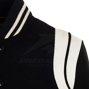 Windproof Breathable Quick Dry Stand High Quality Women Letterman Jacket Casual Outerwear OEM Service Wholesale Hot Sale Winter - Product Image 4