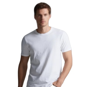 Camiseta de Algodón 100% de 280 g/m² con Logotipo Personalizado, para Hombre, Estilo Urbano, Lisa, Informal, Precio de Fábrica al por Mayor - Product Image 1
