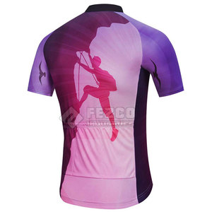 Camiseta de ciclismo súper ligera para hombre, venta al por mayor, muy cómoda y de secado rápido con nombre de equipo personalizado - Product Image 2