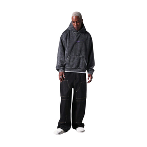 Sudadera con Capucha Oversize Estilo Urbano |   Sudadera con Capucha Unisex con Logotipo Personalizado al por Mayor, Sudadera con Capucha de Forro Polar Cálido para Invierno - Product Image 5