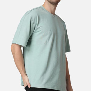 เสื้อยืดผู้ชายผ้าคอตตอน100% โอเวอร์ไซส์พิมพ์ลายกรดแขนสั้น220g เสื้อผ้าแนวสตรีทโอเวอร์ไซส์ออกแบบโลโก้ได้ตามต้องการ - Product Image 5