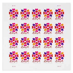 USA 2025 Love Stamp Sticker Flag Forever Postage Timbres postaux Autocollants Timbres postaux Convient aux entreprises et à la collection - Product Image 5