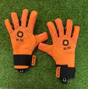 Nouveaux gants de gardien de but professionnel avec protecteur de doigt gants de gardien de but pour enfants adultes entraînement de Football lisse en Latex épais - Product Image 6