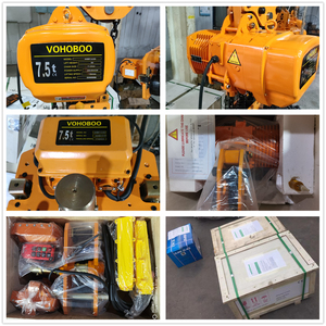 Paranco Elettrico a Catena di Alta Qualità con Carrello, Capacità da 1 a <span class=keywords><strong>5</strong></span> Tonnellate, Nuovo e Usato, Materiale in Acciaio per Industrie Edili - Product Image 6