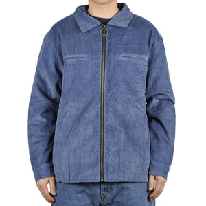 Chaqueta de trabajo de lona profesional Logotipo personalizado Chaquetas de trabajo de sarga de algodón de gran tamaño para hombres - Product Image 1