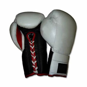 Gants de boxe en cuir PU antidérapants avec sangle de poignet réglable et évacuation de l'humidité pour l'entraînement, le sparring et le fitness en salle de sport - Product Image 5