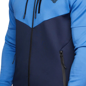 Unisex Full <b>Zip</b> <b>Hooded</b> Winter Tracksuit Sports Set Front Windproof Breathable Running Jogging Sweat Suit Training Wear Active - Product Image 6