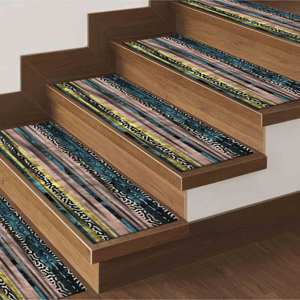 Alfombra con Estampado Étnico: Diseño Moderno, Azteca, Geométrico, Grande, Fácil de Limpiar, Goblen - Product Image 5