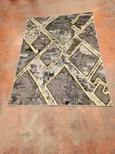Alfombra Adiva Turca de Poliéster Jacquard Tejida, de Pelo Largo, Acolchada, Reversible, Lavable, Antideslizante y Resistente a las Manchas para el Hogar - Product Image 6