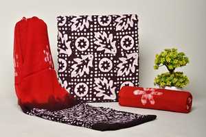 Tela de algodón natural con estampado personalizado, materiales de vestir, ideal para la fabricación de ropa y decoración del hogar - Product Image 2