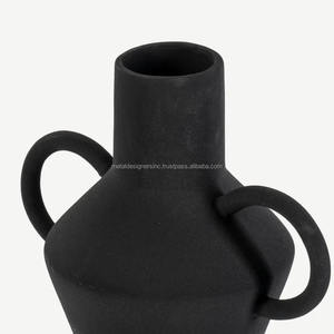 Design moderne Métal Suspendu & Table Sol Vase Blanc Noir Tailles Personnalisées Maison Jardin Salon Mariage Fête De Vacances - Product Image 4