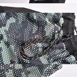 Personalizable de alta calidad holgado de pierna ancha con ajuste suelto transpirable Streetwear Snow Wear Impreso Cargo Style Pantalones de esquí - Product Image 3