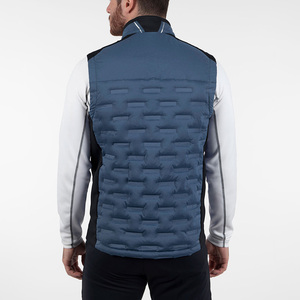 เสื้อแขนกุดมีซิปด้านหน้าสำหรับผู้ชาย, เสื้อแขนกุดมีกระเป๋า - Product Image 2