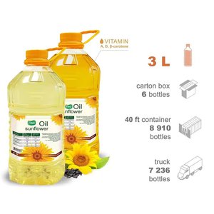 Wholesales Sunflower Oil 100% Pure Refined Sunflower <b>Vegetable</b> Oil From Europe Top Grade Refined Sunflower Oil for Sale - Product Image 4