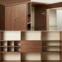 Étagère de bibliothèque en bois moderne de qualité supérieure SYH06, vitrine d'exposition professionnelle contemporaine pour l'archivage, unité d'organisation 280x40x200cm