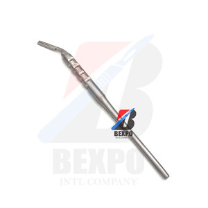 Bexpo มีดผ่าตัดขนาด14ซม., มีดผ่าตัดสแตนเลสด้ามจับทำความสะอาดด้วยมือและอุปกรณ์เติมฟัน - Product Image 3