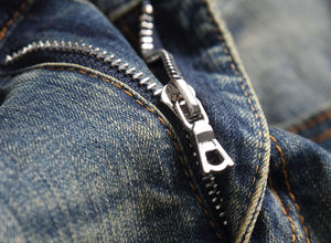 กางเกงยีนส์ผ้ายืดขายาวแบบวินเทจของผู้ชายสำหรับ2025ขายดีมีกระเป๋าฟอกสีขาบานฤดูร้อน - Product Image 2