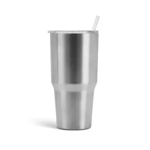 Vaso de Metal para beber personalizado con aislamiento moderno de mediados de siglo para almacenamiento de agua, vidrio de agua de acero inoxidable - Product Image 3