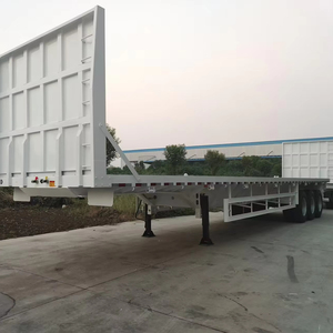 Remolque Doble para Camiones de 16x3m con Eje Doble y Plataforma de Transporte de Doble Eje - Product Image 5