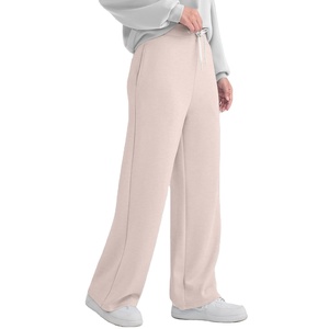 Pantalones holgados para mujer, ropa de calle, pantalones de pierna ancha de cintura alta, atuendo diario informal a la moda - Product Image 5