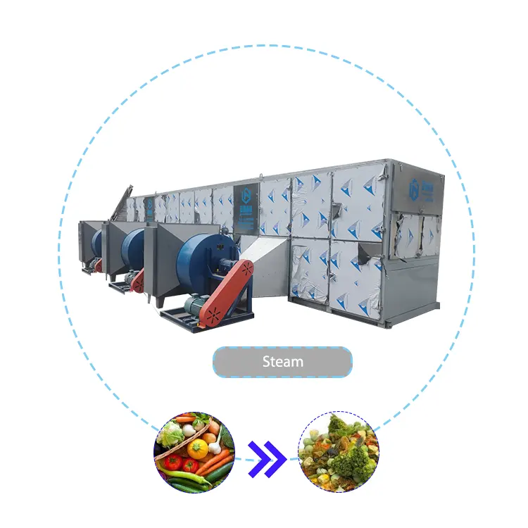 Big Capacity Garlic Dehydrator Industrial Aliments Dehydrating Machine Fruit Drying Industrial Vegetable Dryer