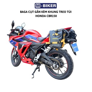 แร็คท้ายรถมอเตอร์ไซค์อะลูมิเนียมแบบสั้นสำหรับ CBR150 สำหรับติดตั้งกระเป๋าข้าง - Product Image 4