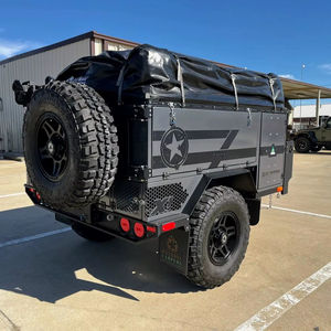 Factory Price Australia Standard Camping Mini Camper Trailer for Sale Offroad Caravan Camper Trailer for Sell at <b>Cheap</b> Prices - Product Image 2