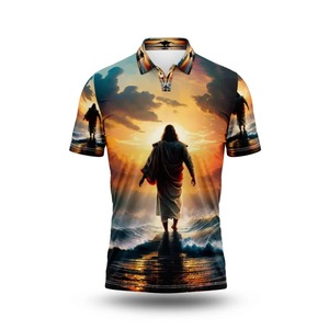 Maillots de moto personnalisés de haute qualité Sublimation complète Crew Polo Style Auto Racing Shirts - Product Image 3