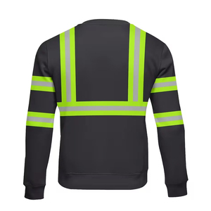 Sweat-shirt en polaire réfléchissant haute visibilité, vêtements de travail chauds et de sécurité, 100% polyester - Product Image 2