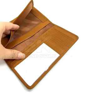 Portefeuille en cuir pour homme, vente directe en gros, porte-cartes, portefeuille en cuir de vachette, pince à billets, portefeuille pour homme - Product Image 6