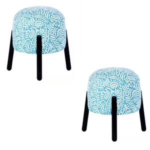 Instalaciones de ocio taburete de sala de estar con tela diseños minimalistas modernos al mejor precio color costumiz - Product Image 5