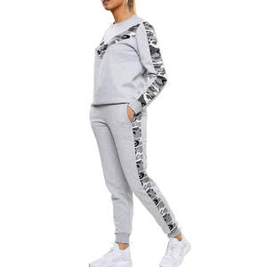 Chándales deportivos personalizados para mujer chándal invierno algodón Oem entrenamiento personalizado Logo estilo conjuntos Ropa deportiva Mujer chándal - Product Image 5
