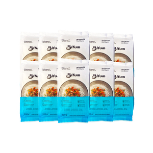 บีฟูม บะหมี่เส้นขาวไร้กลูเตน ไฟเบอร์สูง พรีเมียม 10 ซอง แบบแห้ง สำหรับสลัดไก่เพื่อสุขภาพ แซลมอนโปเกะ - Product Image 1