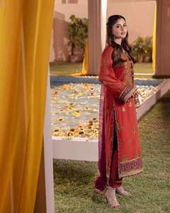 Robe traditionnelle afghane élégante en soie Salwar Kameez du fabricant personnalisée pour femmes et filles 563 pièces Vente traditionnelle ethnique - Product Image 2