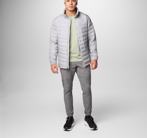 Chaqueta Unisex Color Gris Estilo Urbano, Chaqueta Acolchada Personalizada de la Mejor Calidad, Moda Promocional Brillante para Invierno - Product Image 2