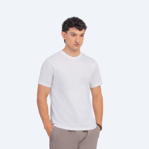 OEM, venta al por mayor de alta calidad, 100% algodón, camisetas para hombre, Impresión de logotipo personalizado, opciones de talla grande, camiseta lisa personalizable para hombre - Product Image 3