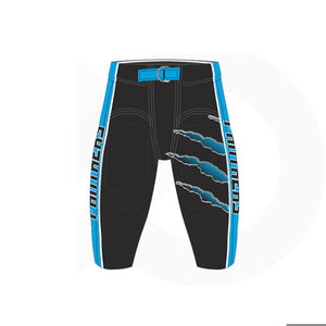 tackle twill american football uniform Sublimation Integrated American Football <b>Pants</b> with <b>Pads</b> - Product Image 2