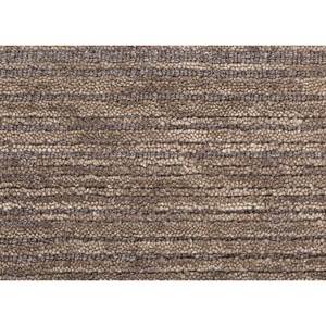 Tapis en laine tissé à la main gris et noir Hwl-13015, tapis rectangulaire moelleux pour la maison, l'exposition, le couloir, la chambre, le chevet, à rayures - Product Image 3